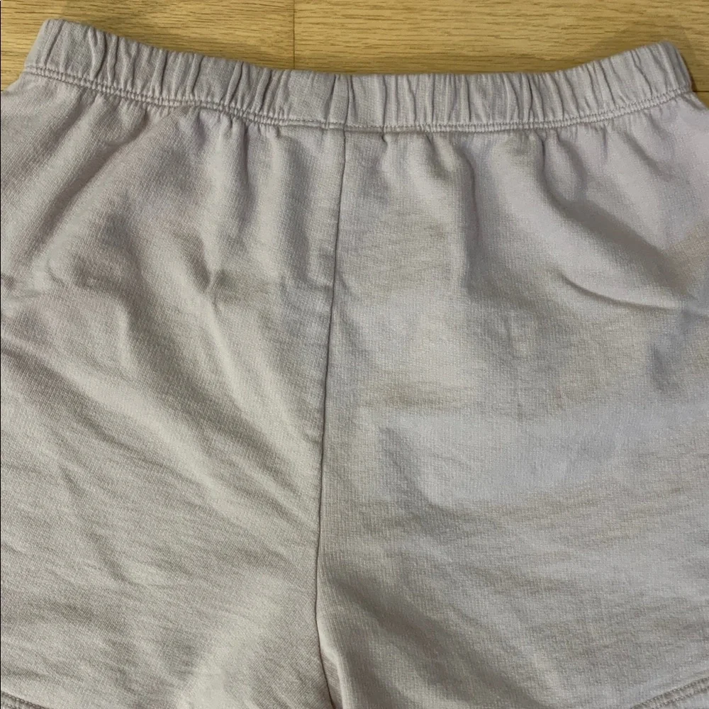American Giant Women’s French Terry Pull On Lounge Shorts Size XS Blush Pink - Picture 5 of 7